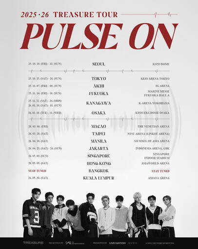 Treasure Tour ; Pulse On in Jakarta